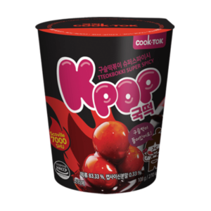 KOREAN TTEOKBOKKI CUP KPOP BALL SUPER-SPICY